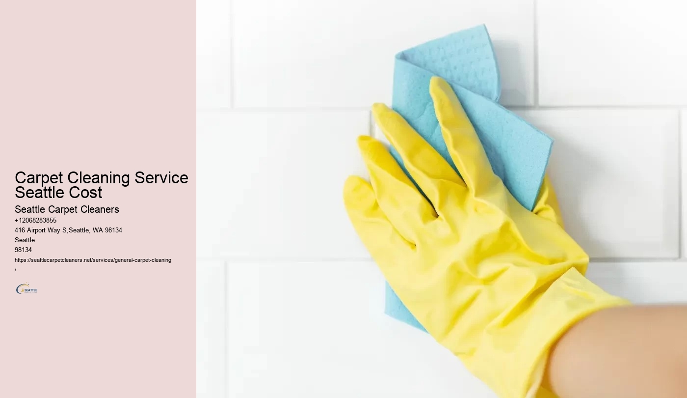 Carpet Cleaning Service Seattle Cost